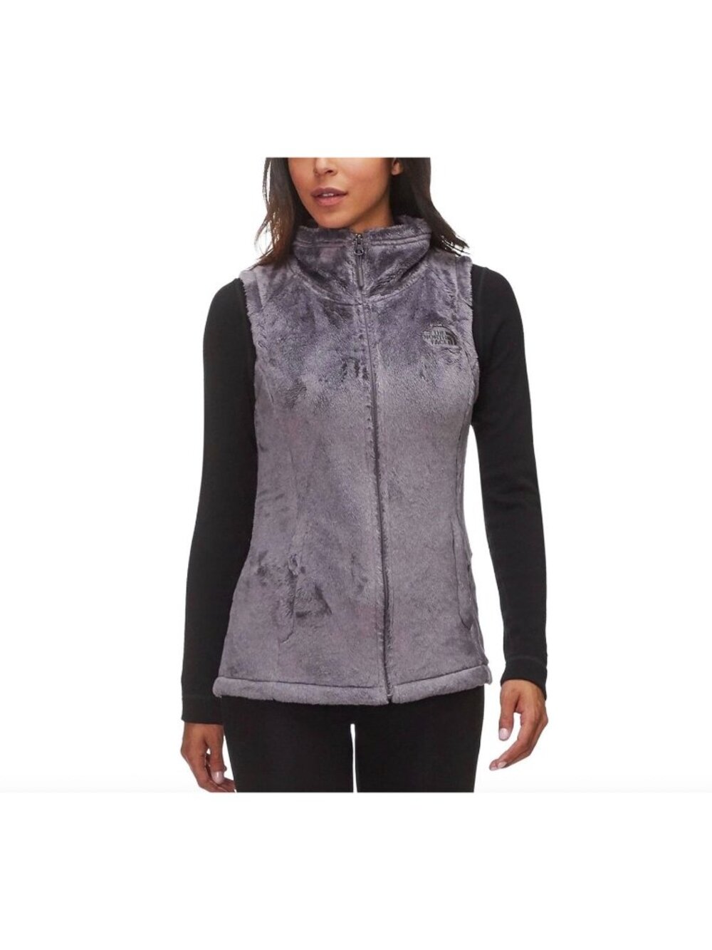 NWT The North Face Osito Fleece Vest Women XS Galaxy Purple Fluffy Gorpcore NEW - Picture 2 of 7